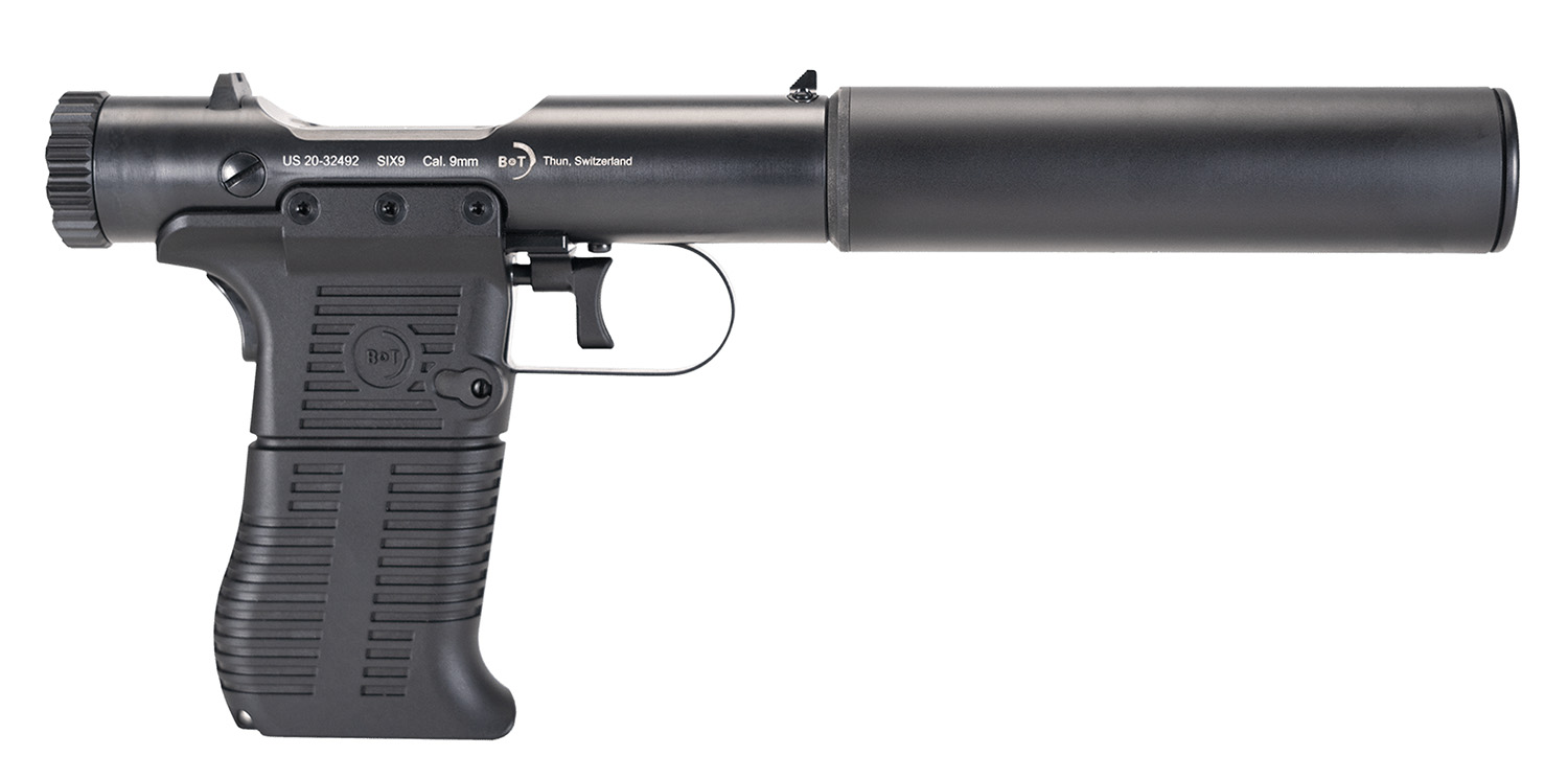 B&T Firearms 410111 Station Six 9mm Luger 9+1 3.50" Barrel/5.10"