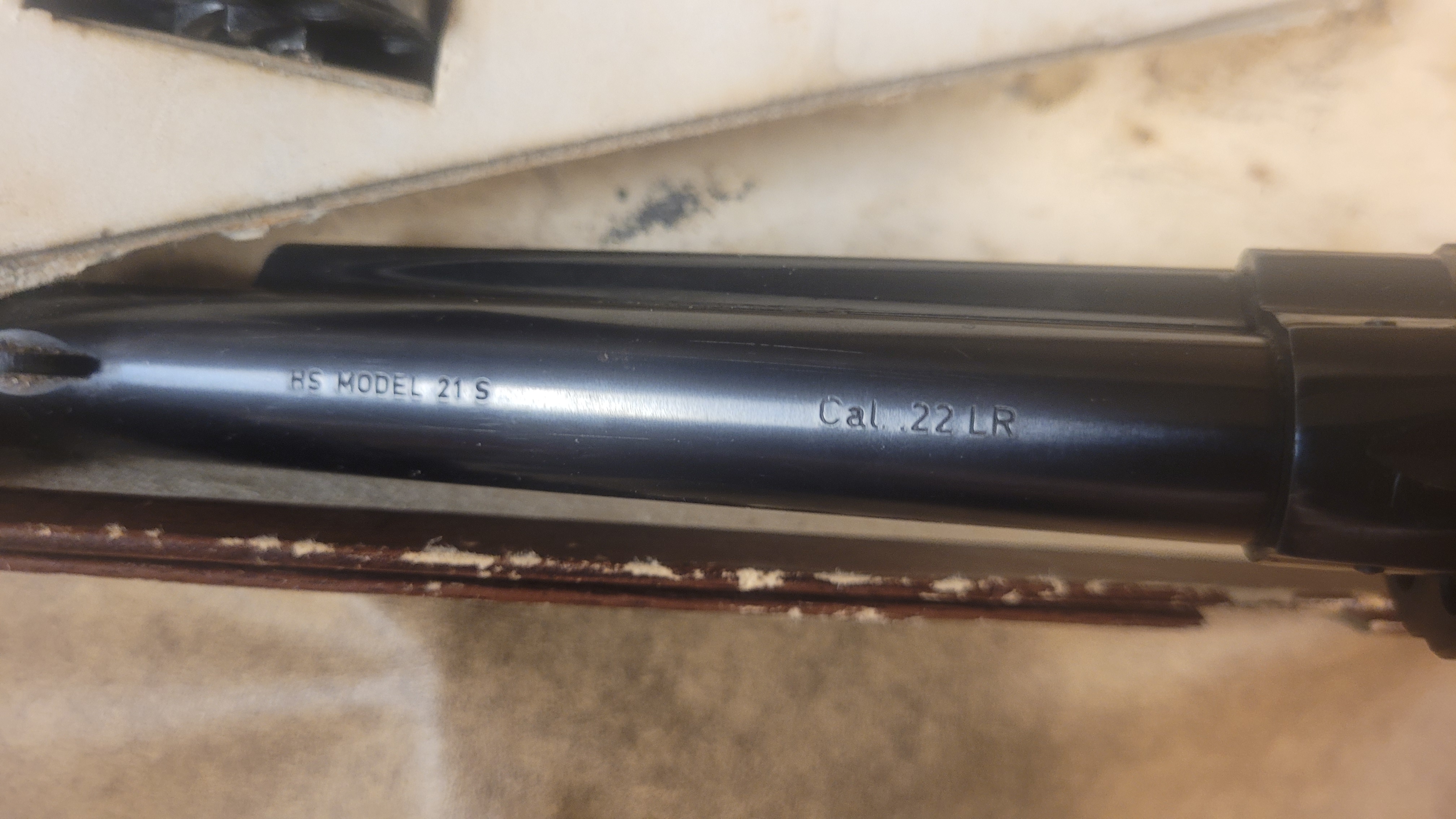 SCHMIDT RHOEN GERMANY 21S REV 22 LR / 22 WMR