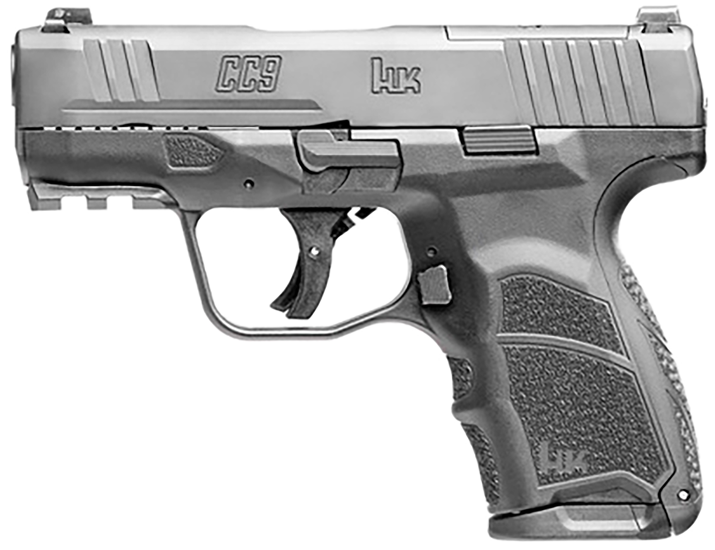 HK CC9 Micro Compact 9mm Luger 10+1/12+1 3.32"