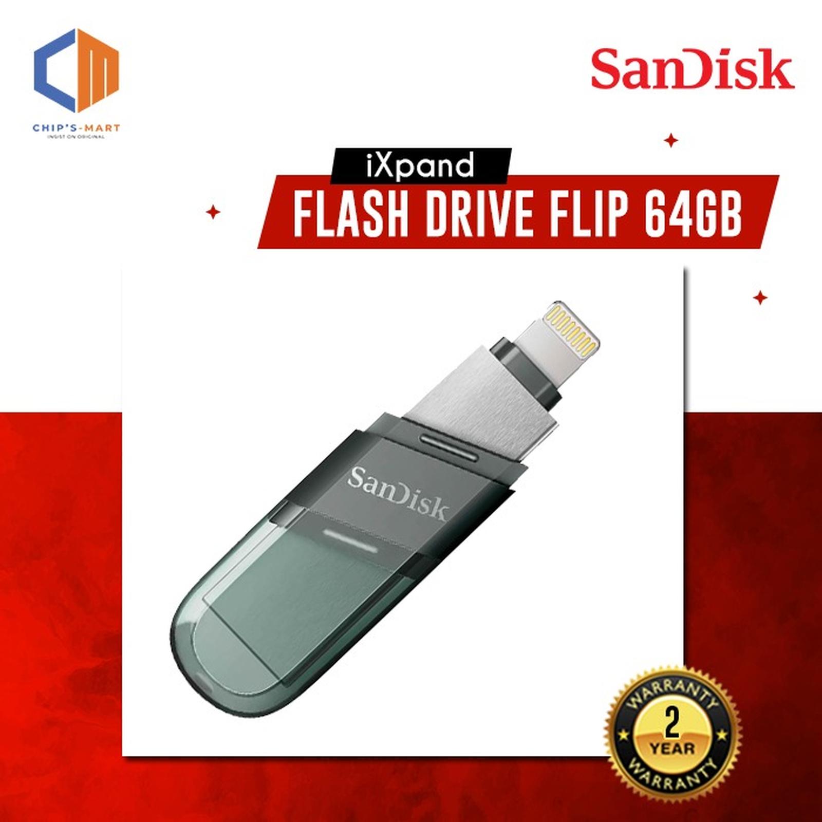 SanDisk iXpand Mini 64GB / Flashdisk / OTG iPhone / ORI / GRS 2 tahun
