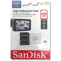 Sandisk MICROSD 256GB HIGH ENDURANCE 100MB/s 100% original for IP cam