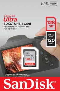 SANDISK SD 128GB Ultra original garansi 10 tahun