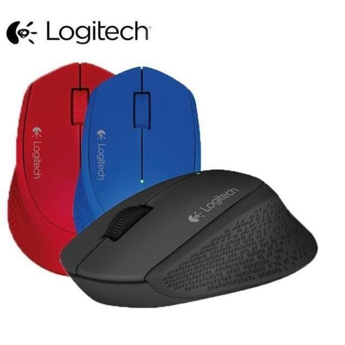 LOGITECH M331 Mouse Wireless silent plus 100% original - Biru