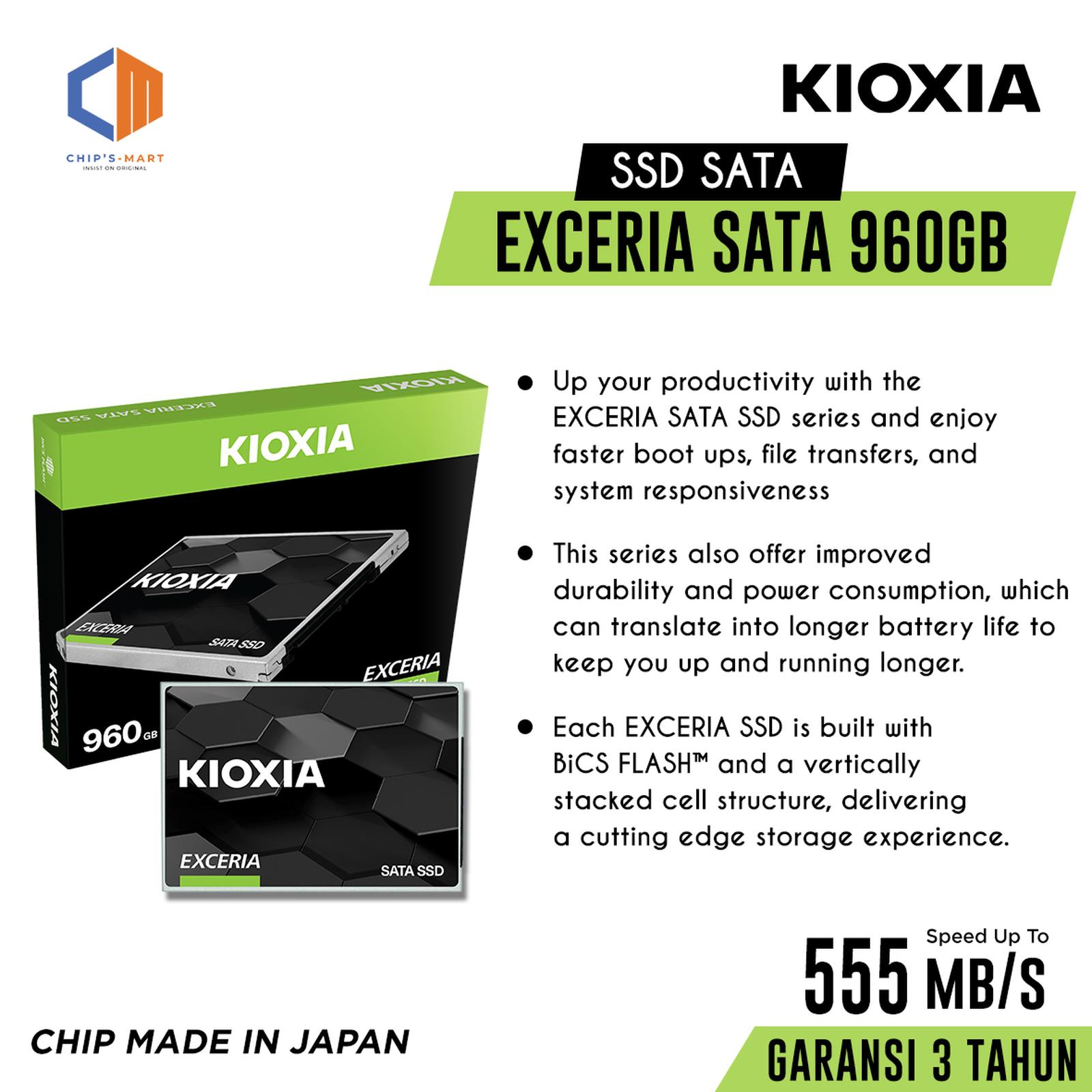 Kioxia Exceria SATA 960GB