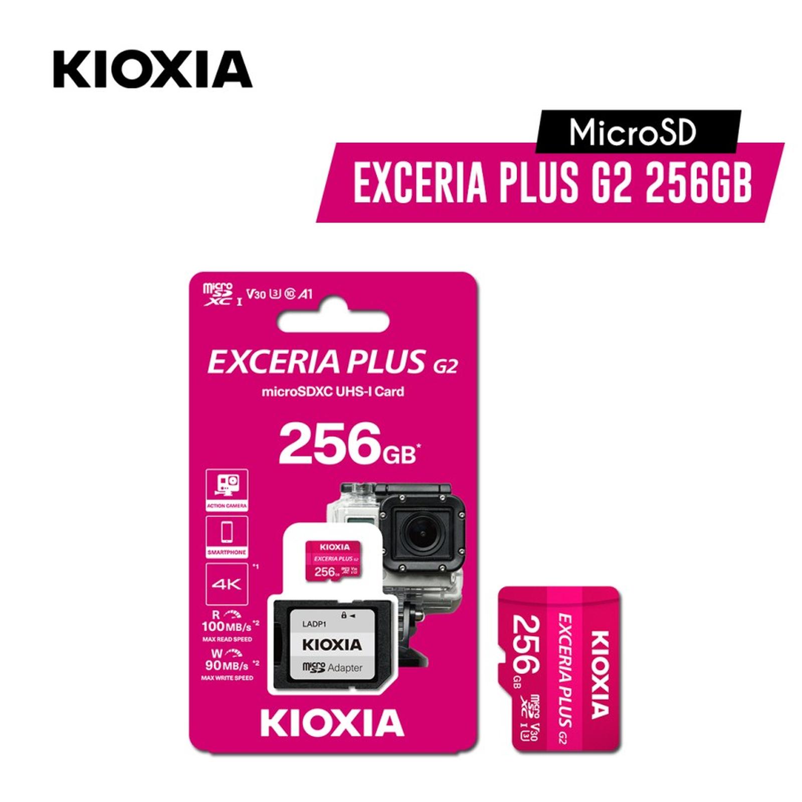 KIOXIA microSD EXCERIA PLUS G2 256GB