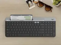 Logitech K580 Keyboard Slim MultiDevice Wireless Bluetooth-Ultra Thin