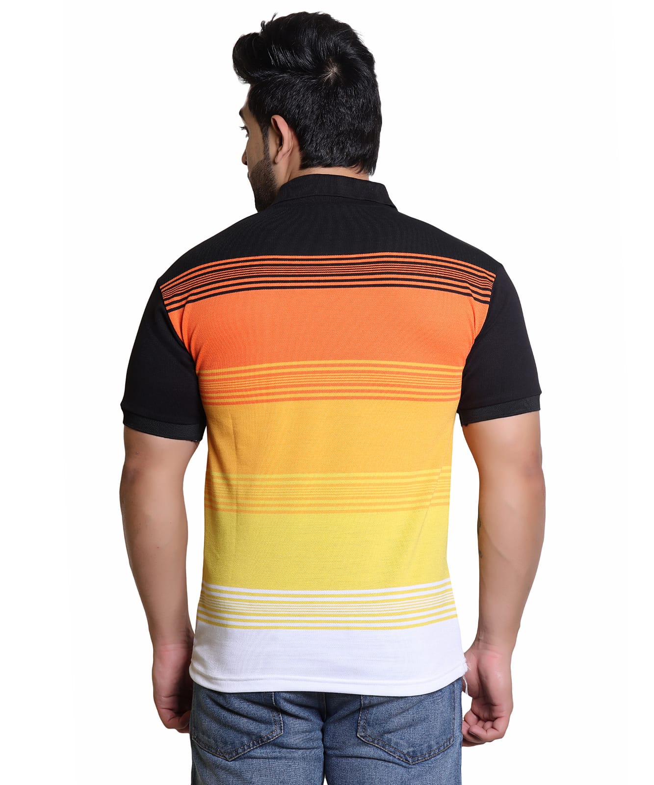 Men's Gradient Polo T-shirt