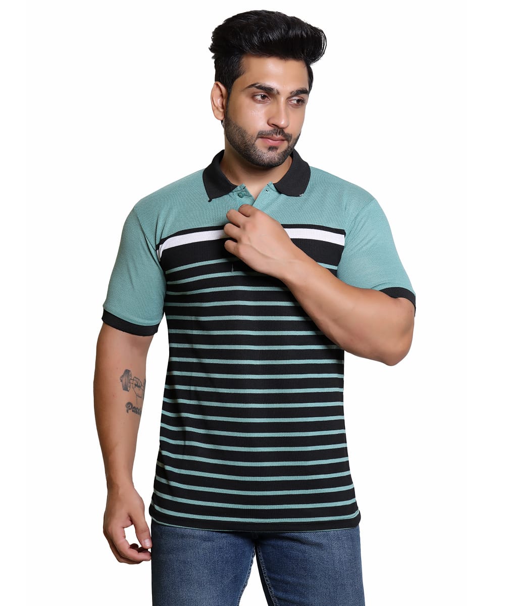 Striped Polo Shirt