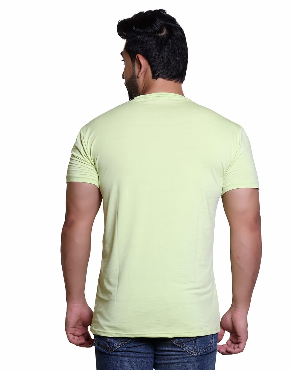 Light Green Crew Neck T-Shirt