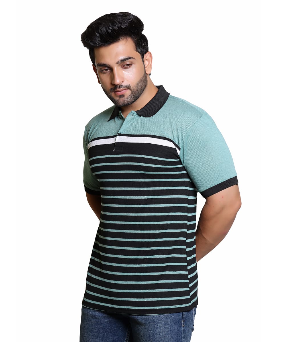 Striped Polo Shirt