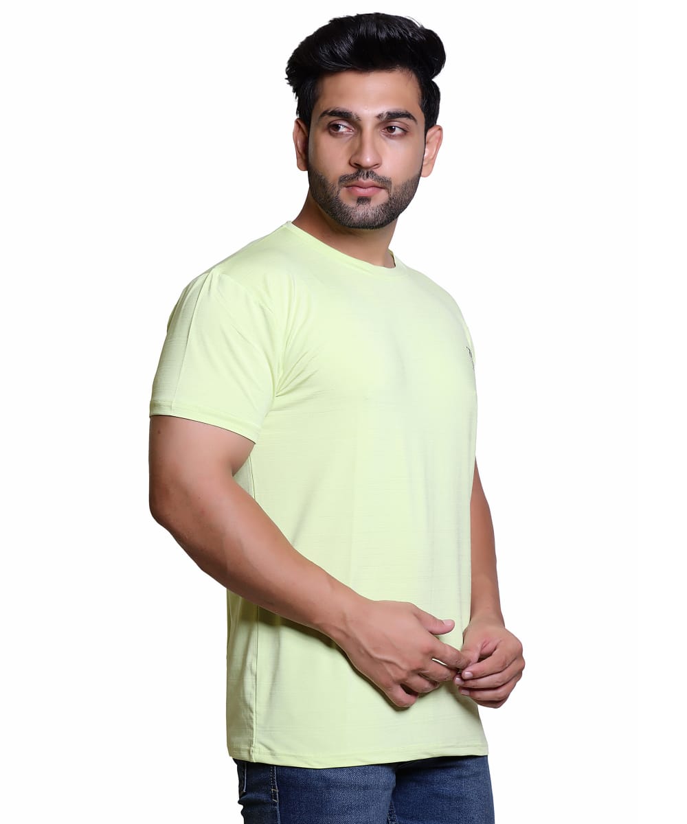 Light Green Crew Neck T-Shirt