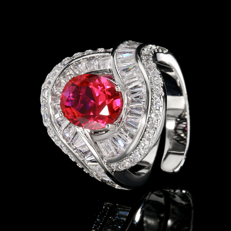Luxury Ruby and Diamond Ring