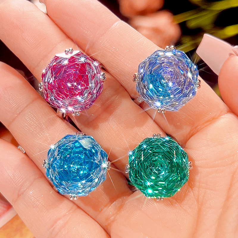 Fashion Elegent Crystal Ring