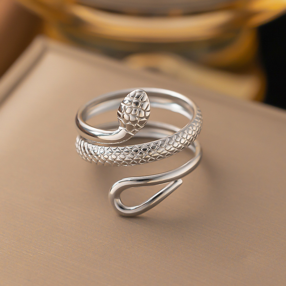 Women's Snake Wrap Ring