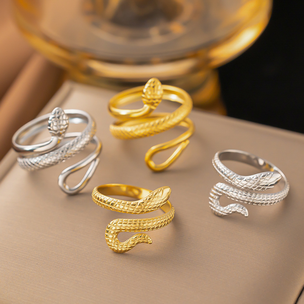 Women's Snake Wrap Ring