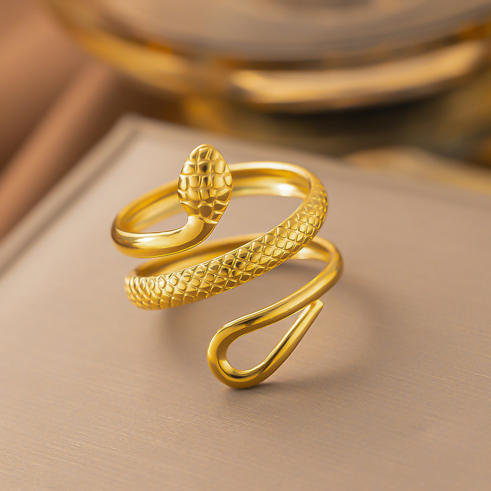 Women's Snake Wrap Ring