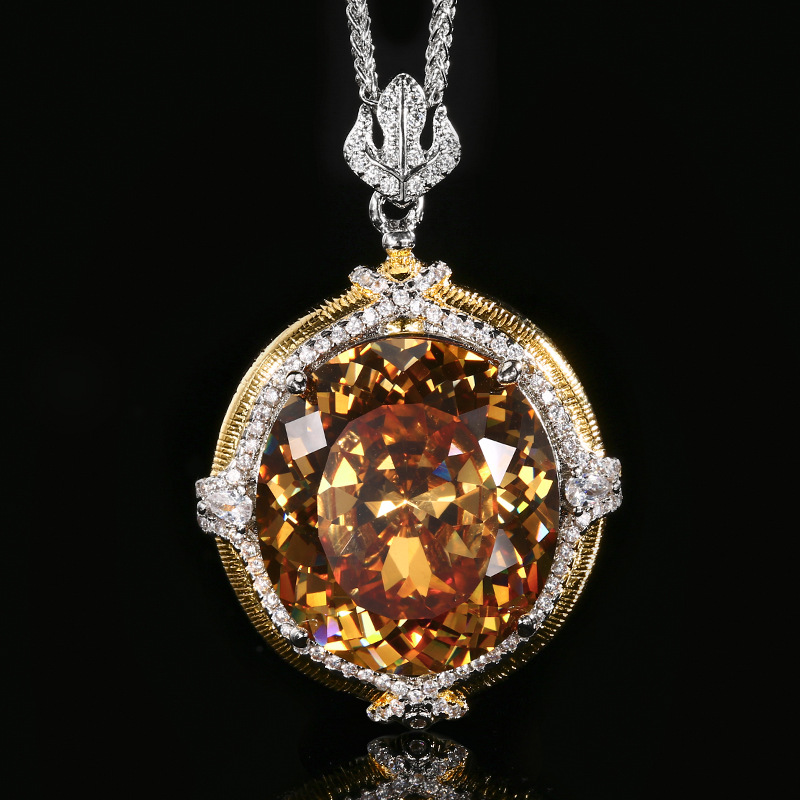 Elegant Vintage diamond Pendant Necklace