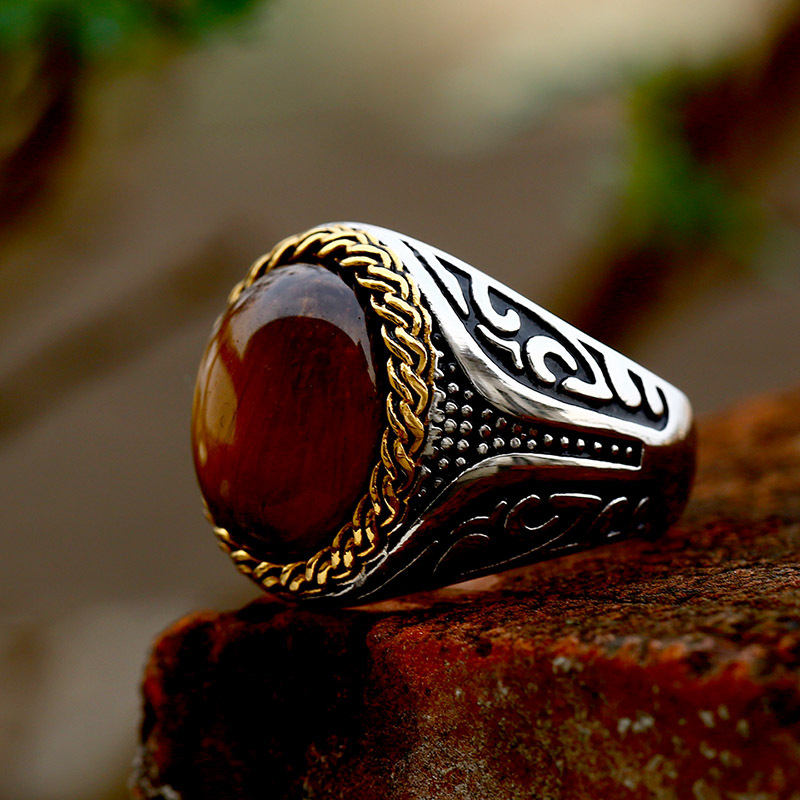 Vintage Silver Gemstone turkish Ring