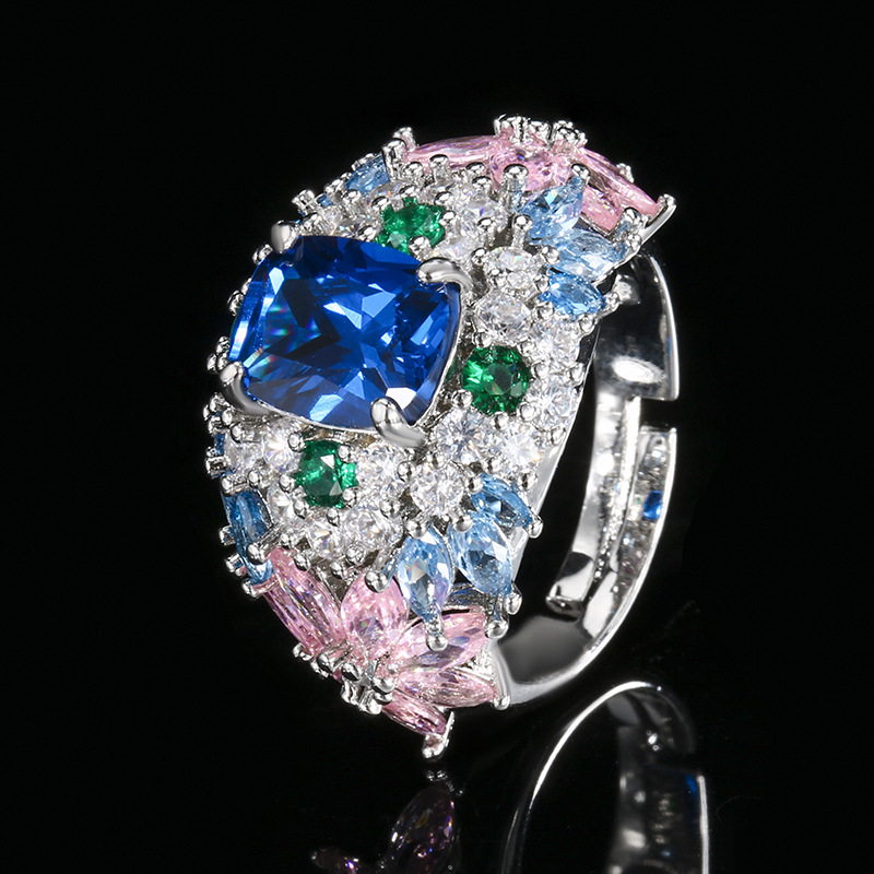 Luxury Ruby Gemstone Elegant and colorful statement jewelry Ring