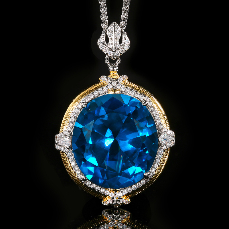 Elegant Vintage diamond Pendant Necklace