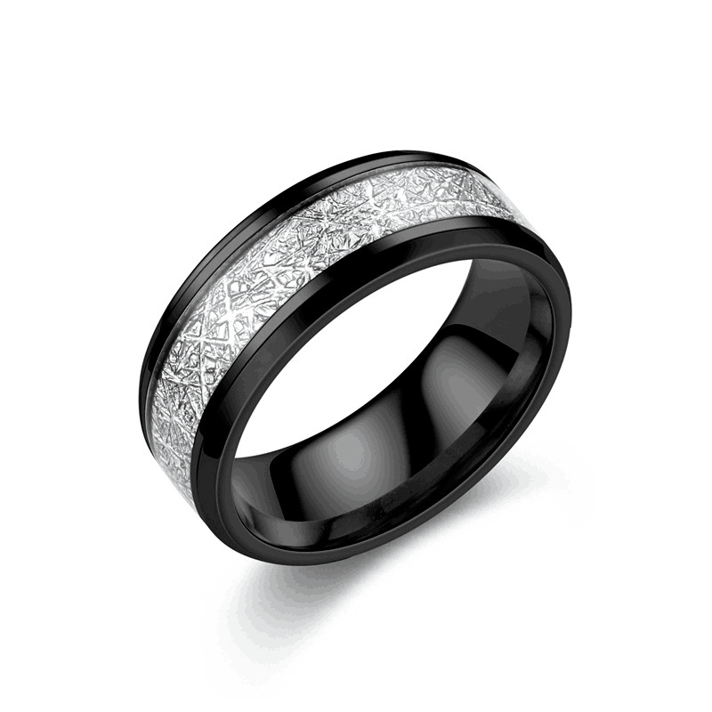 Hot-selling rime pattern fashion classic unisex rings 