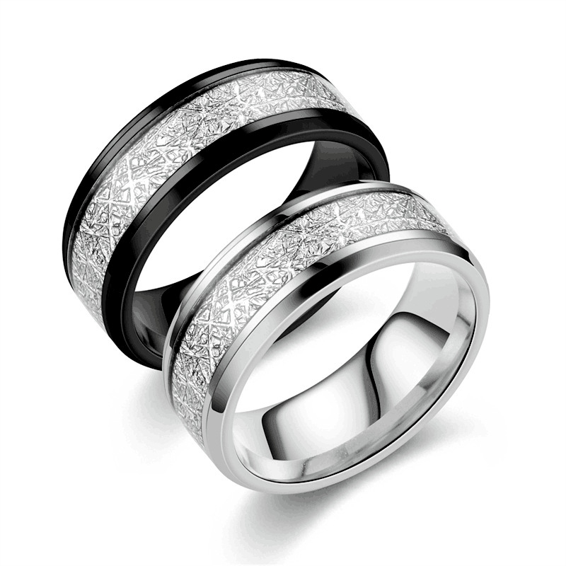 Hot-selling rime pattern fashion classic unisex rings