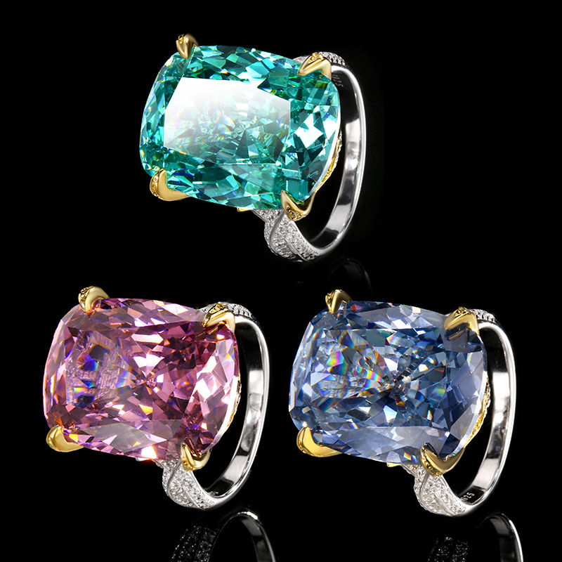 S925 Silver Light Luxury Ring for women