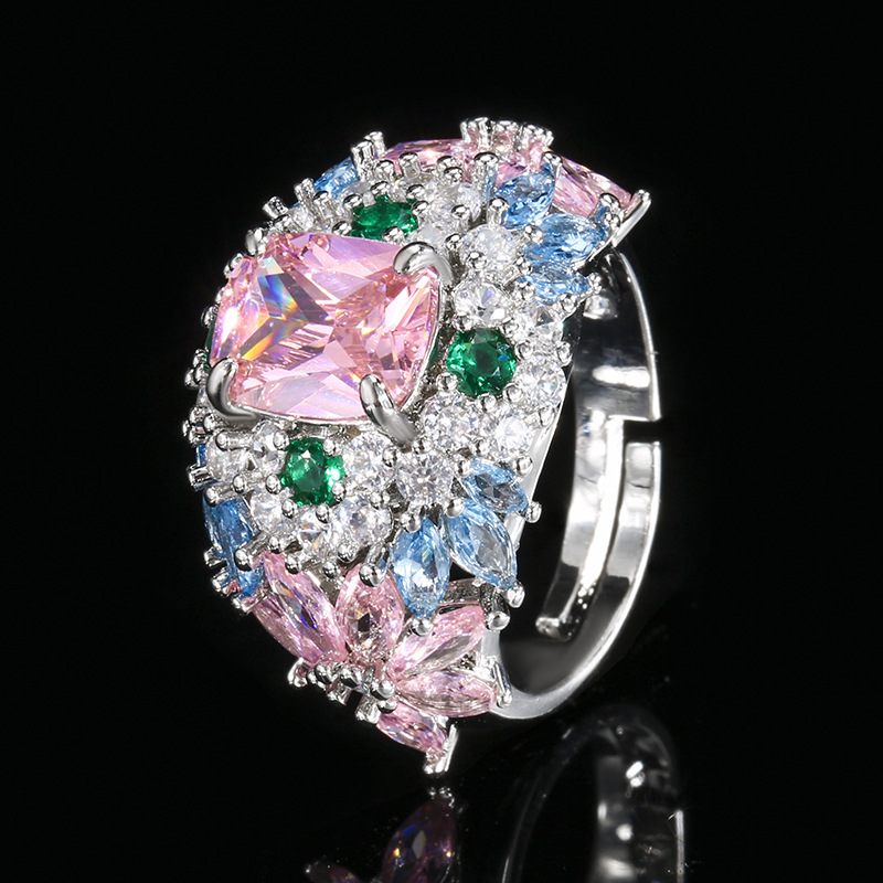 Luxury Ruby Gemstone Elegant and colorful statement jewelry Ring