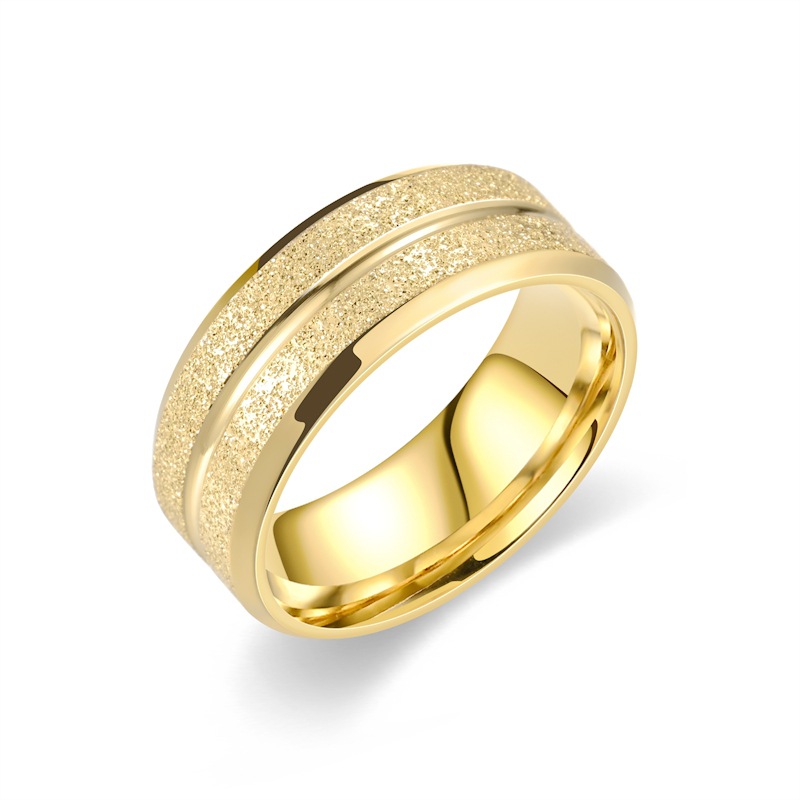 Luxury Textured Band Ring