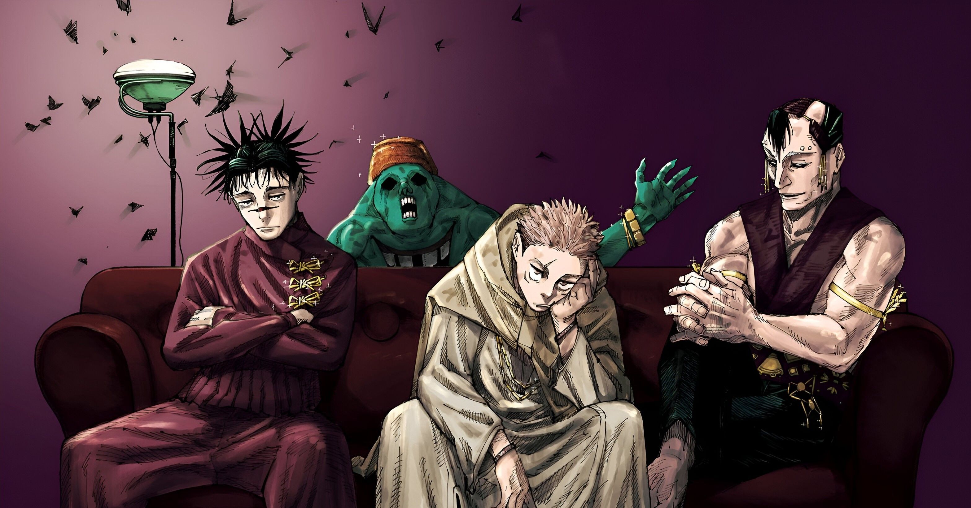 JJK Jujutsu Kaisen "Brothers" (Itadori, Choso, Eso & Kechizu)