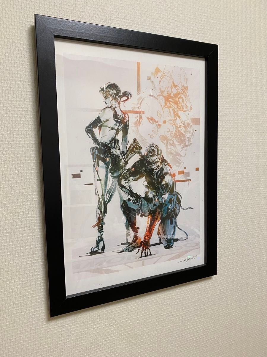 METAL GEAR SOLID Yoji Shinkawa's Original Reproduction Painting
