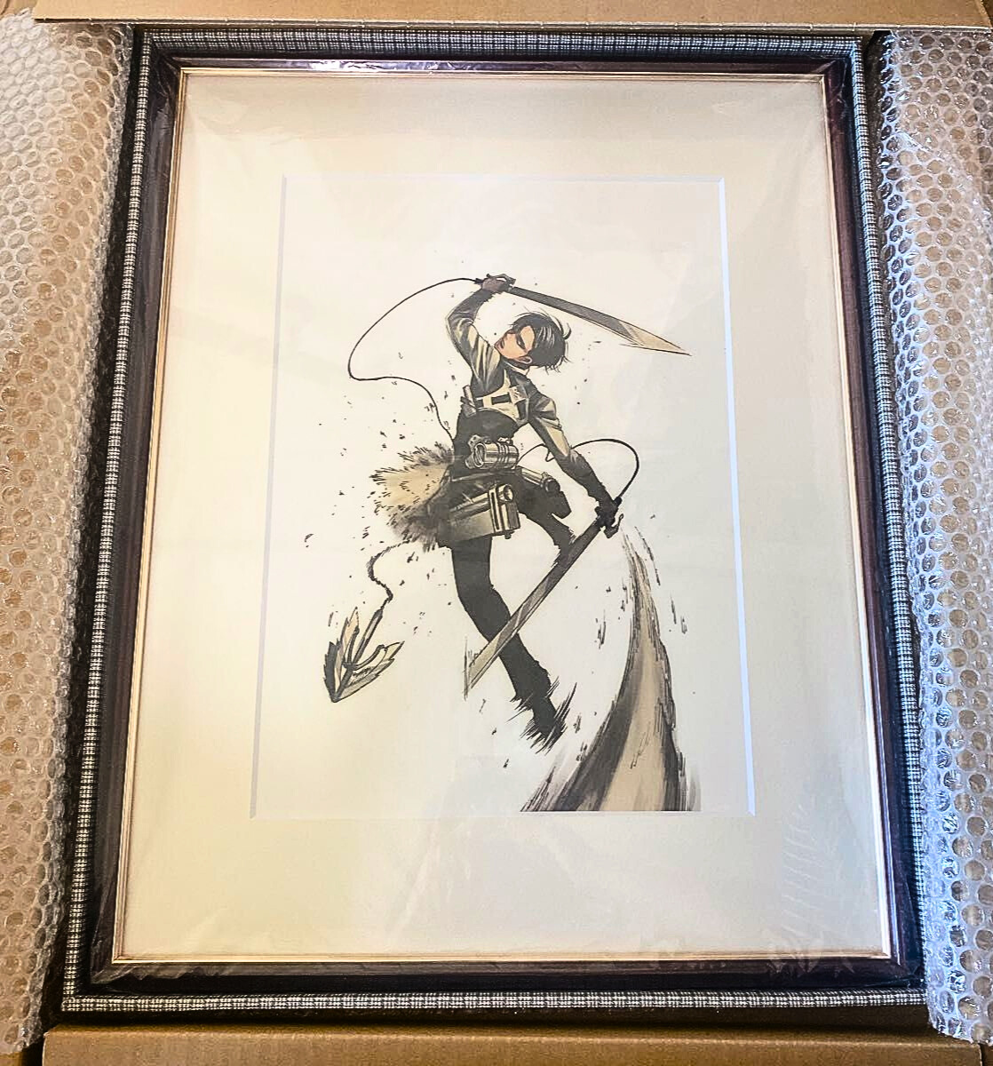 Attack on Titan "Levi Ackerman" Limited Reproduction Art