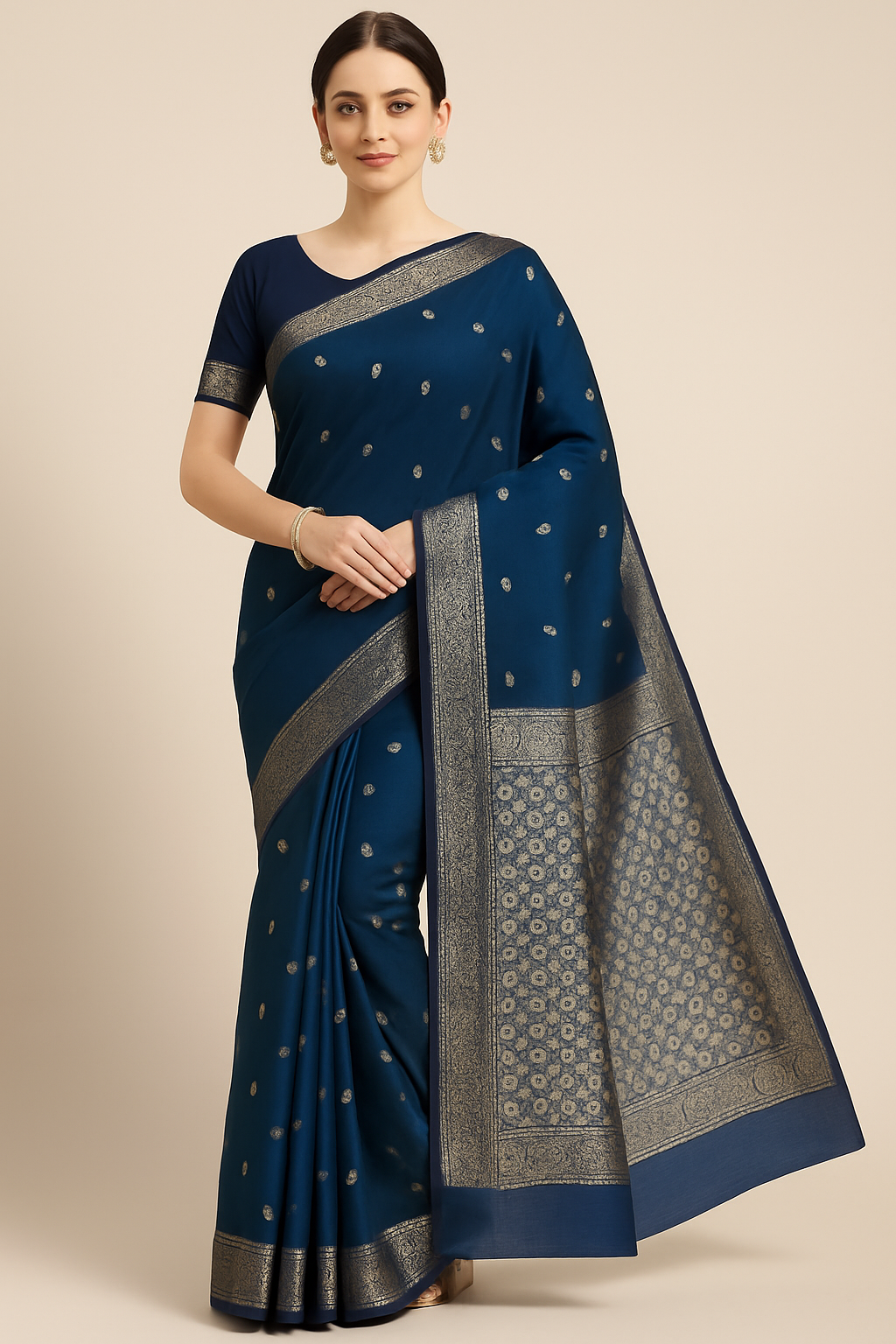 Soft banarasi silk sarees