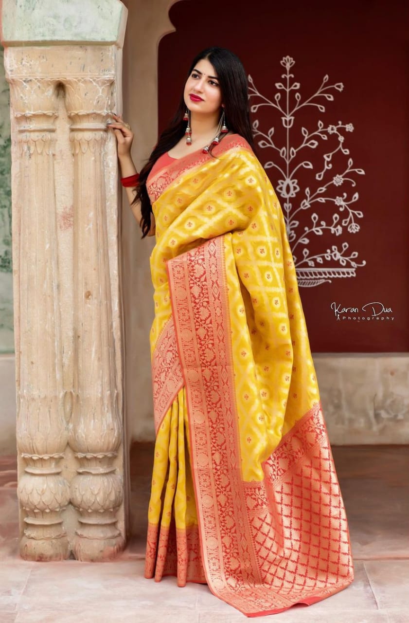 Soft banarasi silk sarees