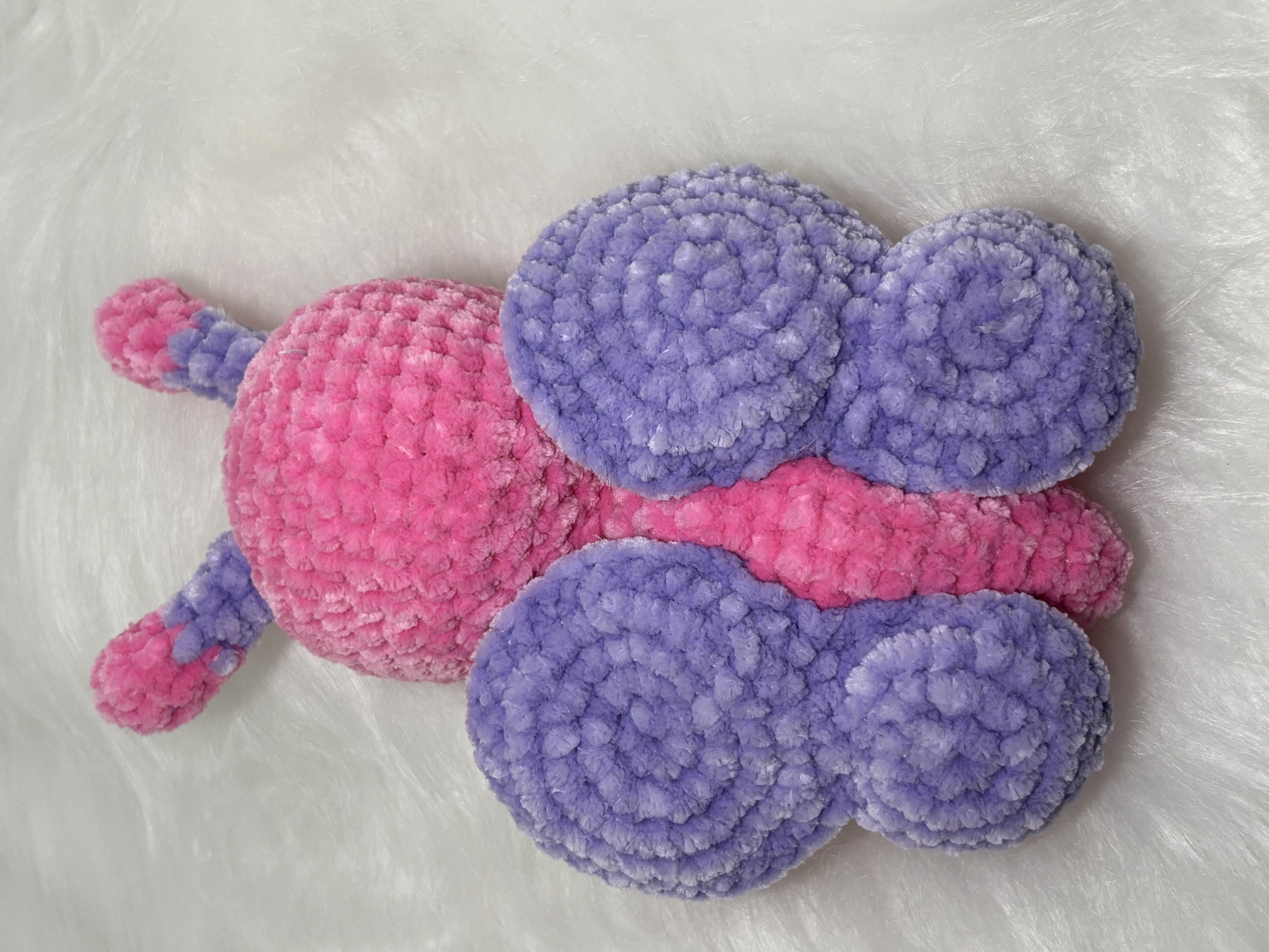 Een vrolijke vlinder