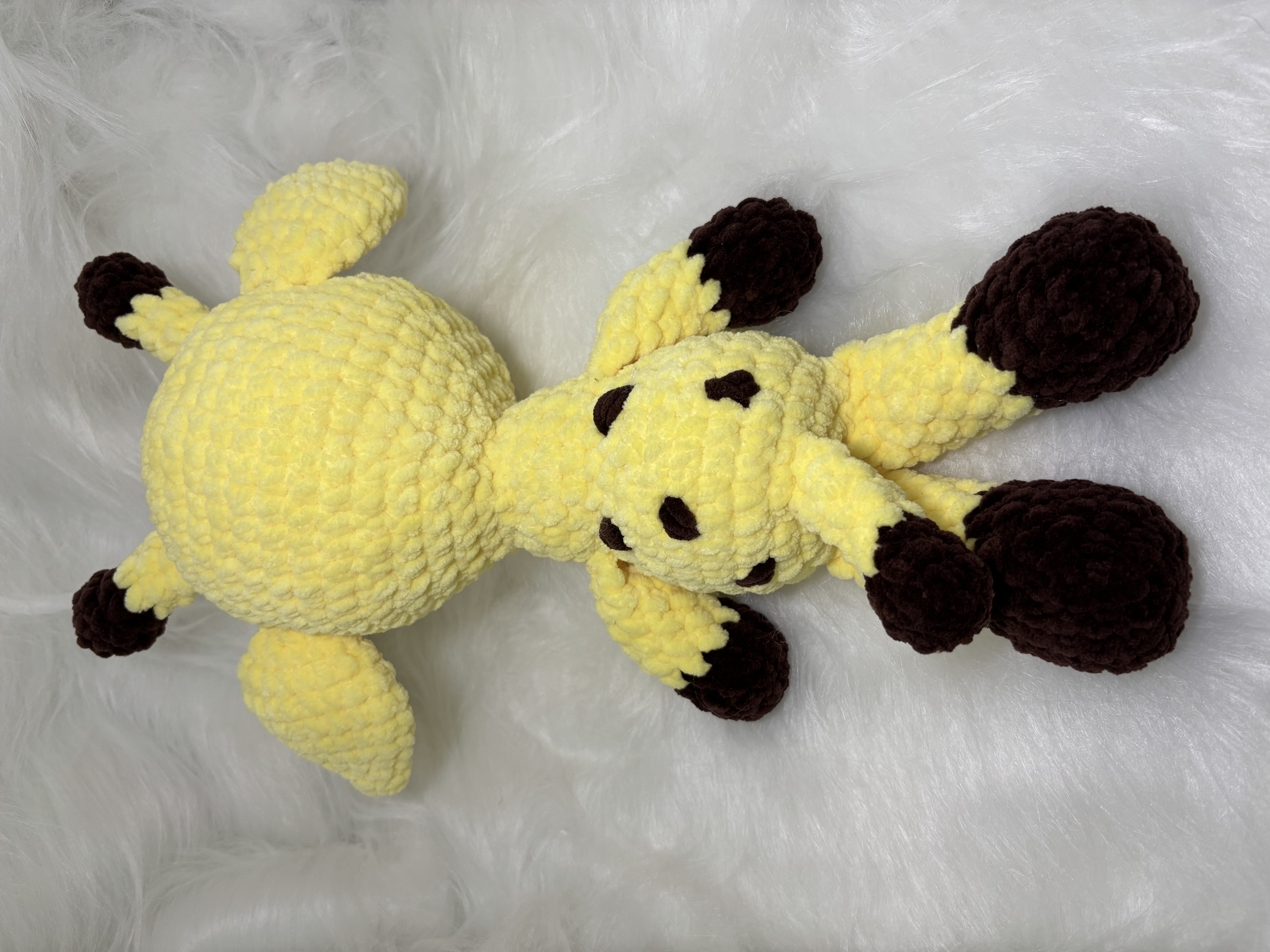 Gehaakte giraffe knuffel