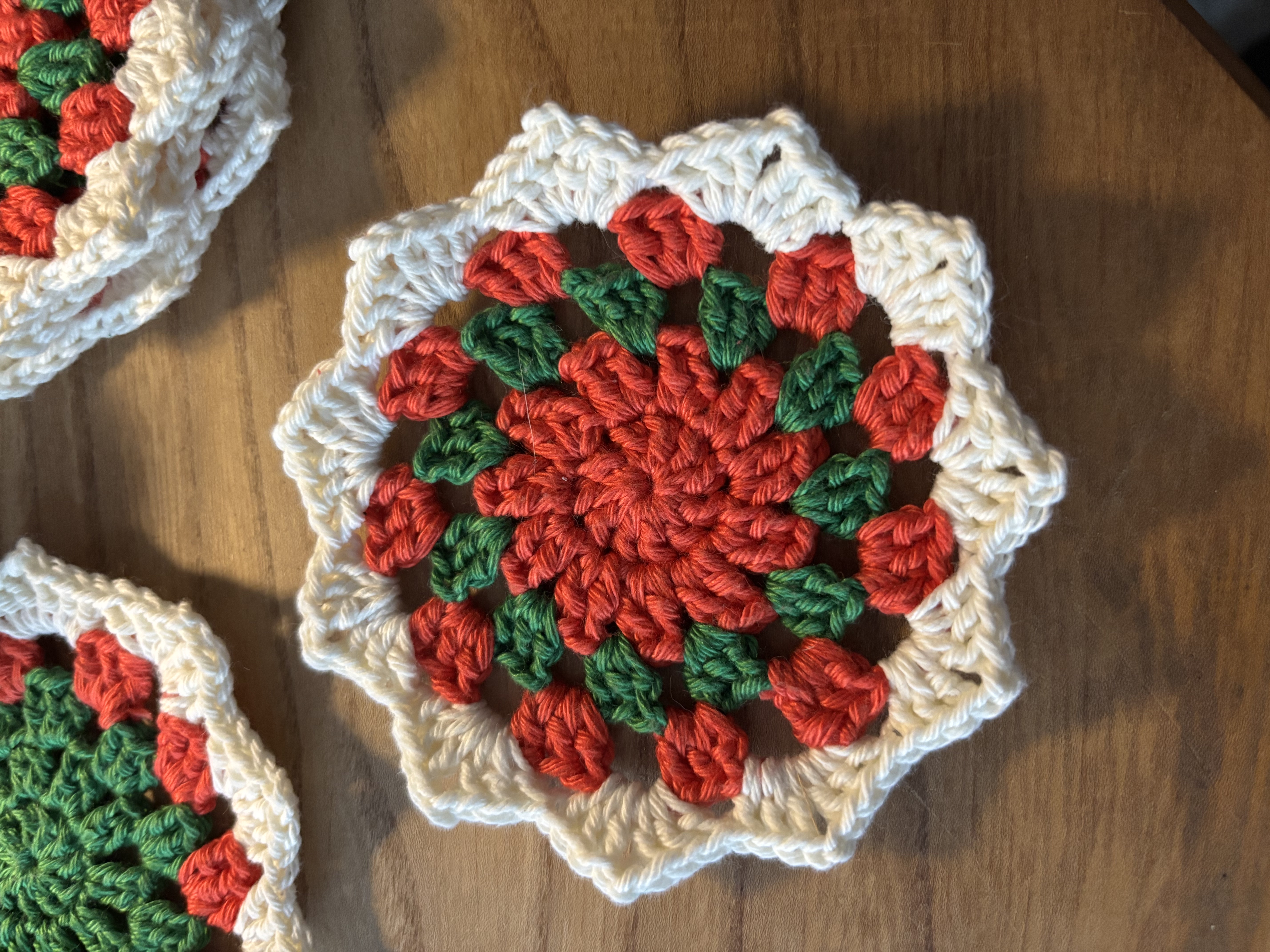 Gehaakte onderzetters