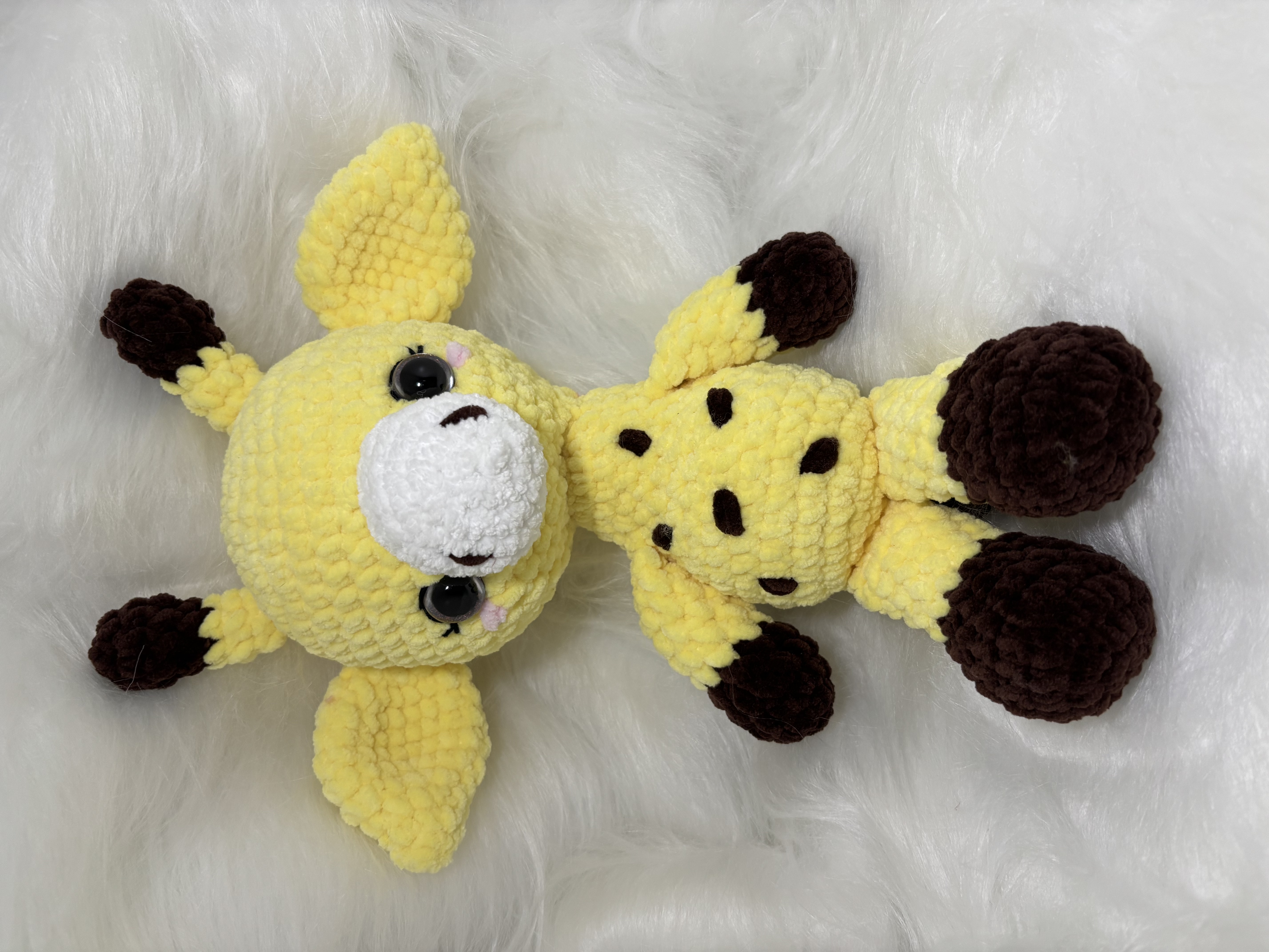 Gehaakte giraffe knuffel