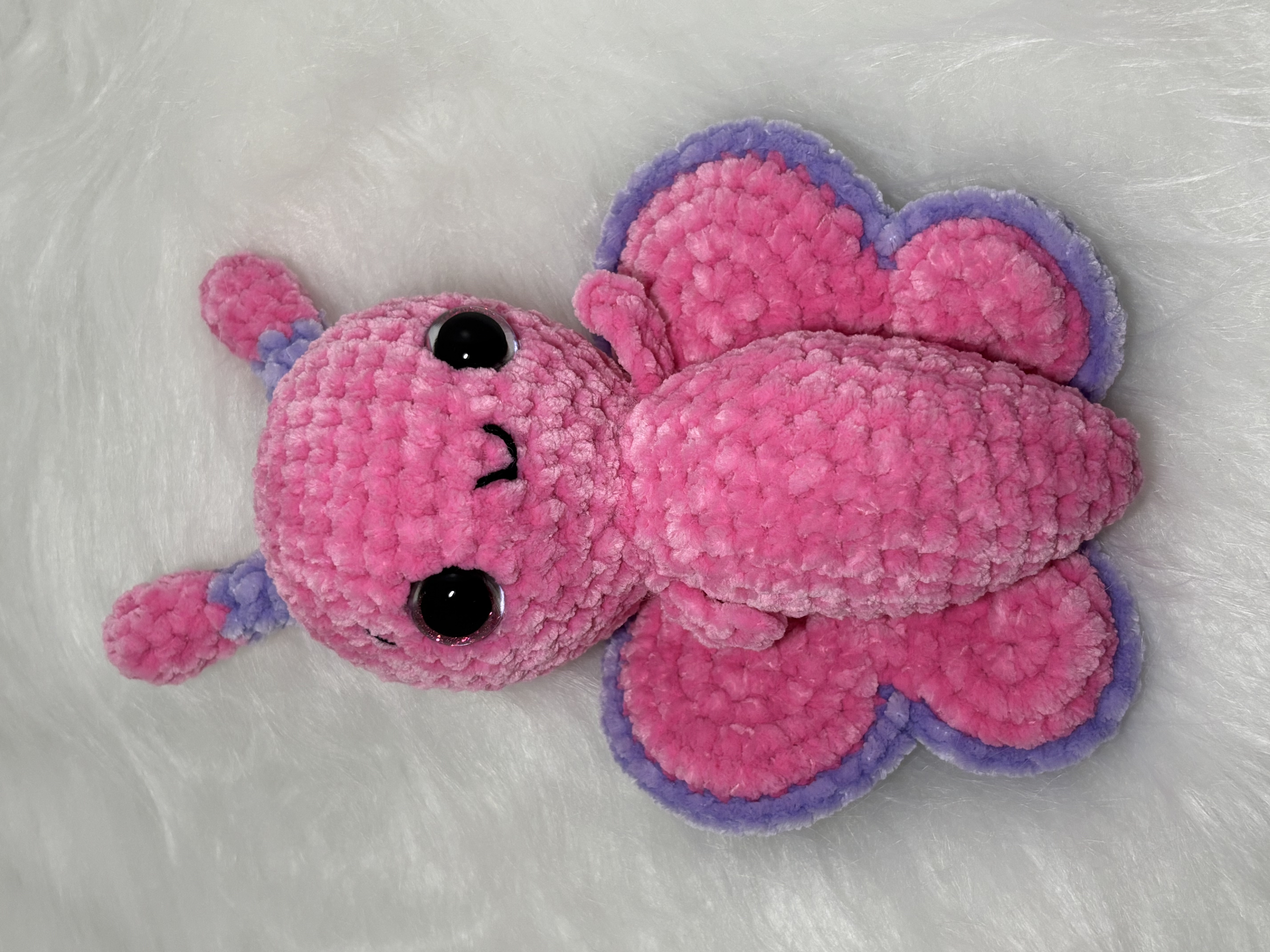 Een vrolijke vlinder