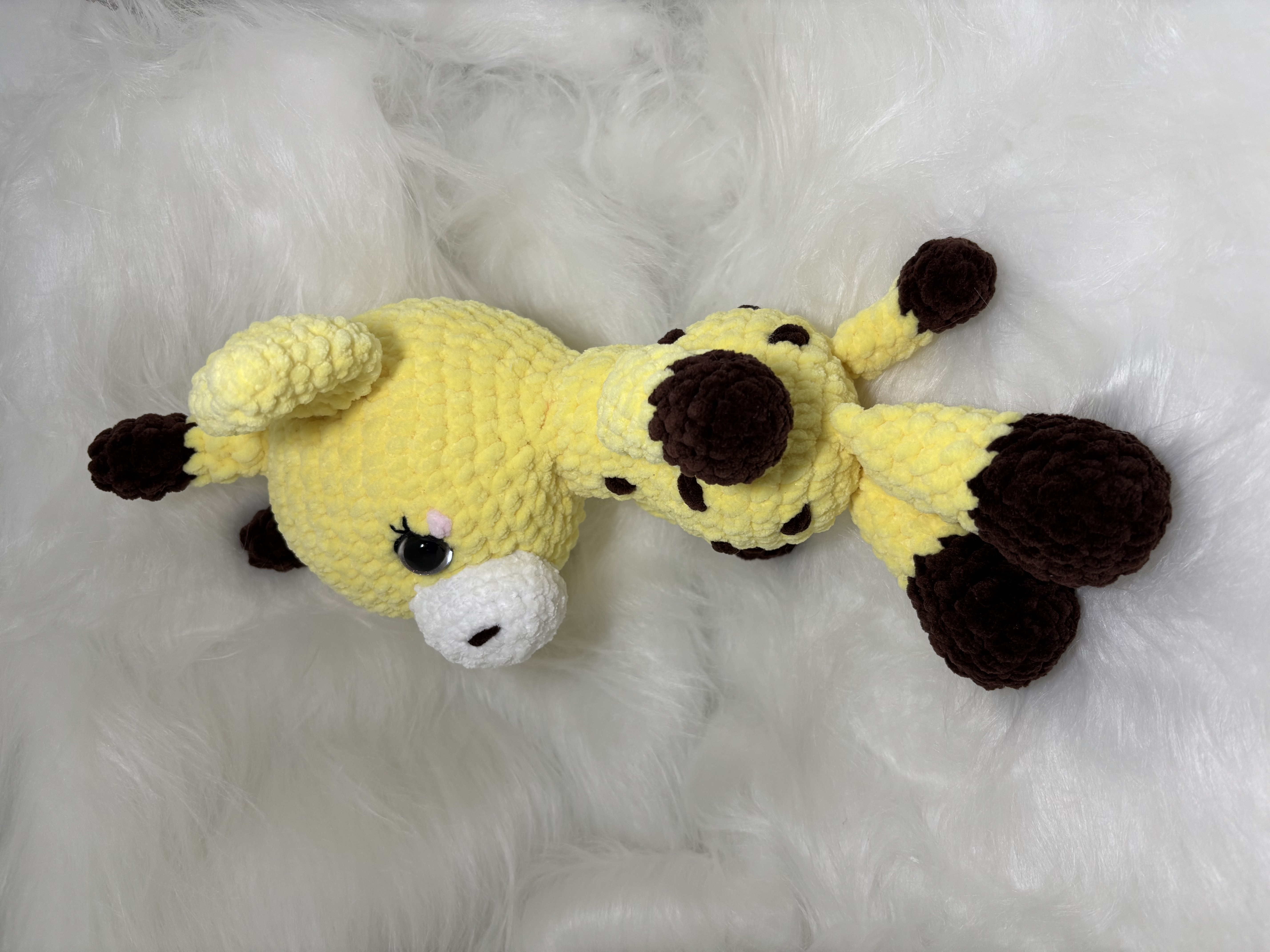 Gehaakte giraffe knuffel