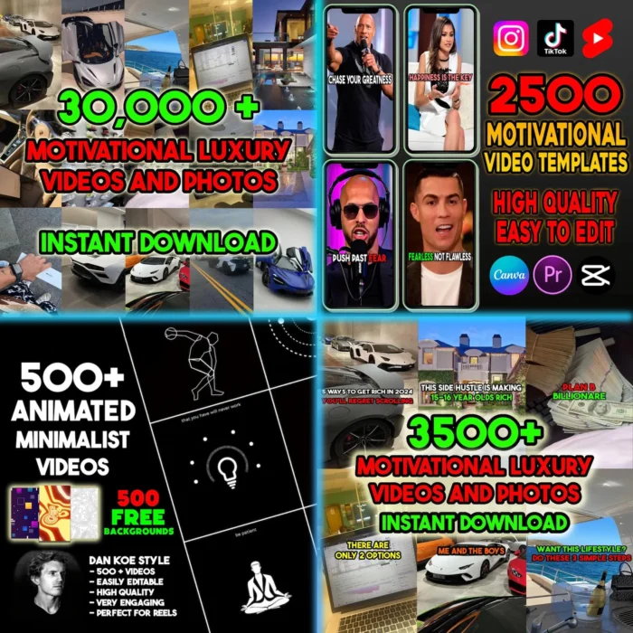 100,000+ Stock Reels MEGAPACK