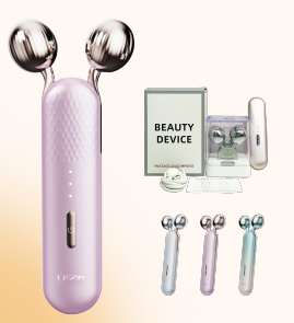 1622 Ice cooling facial massage roller