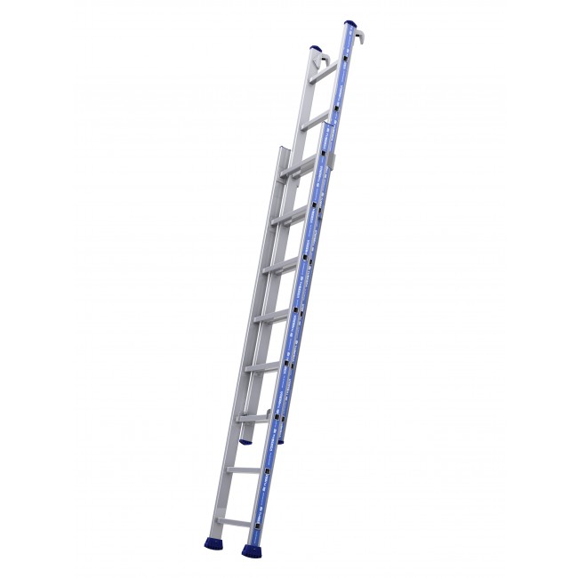 EChelle coulissante a corde avec pied reglable