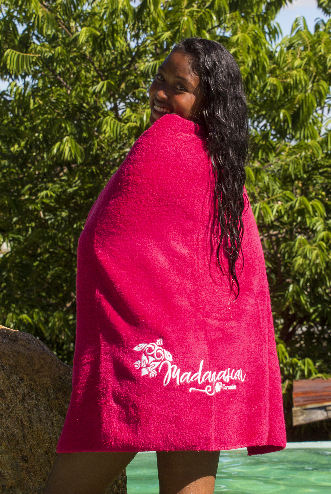 Drap de bain 'Madagascar'