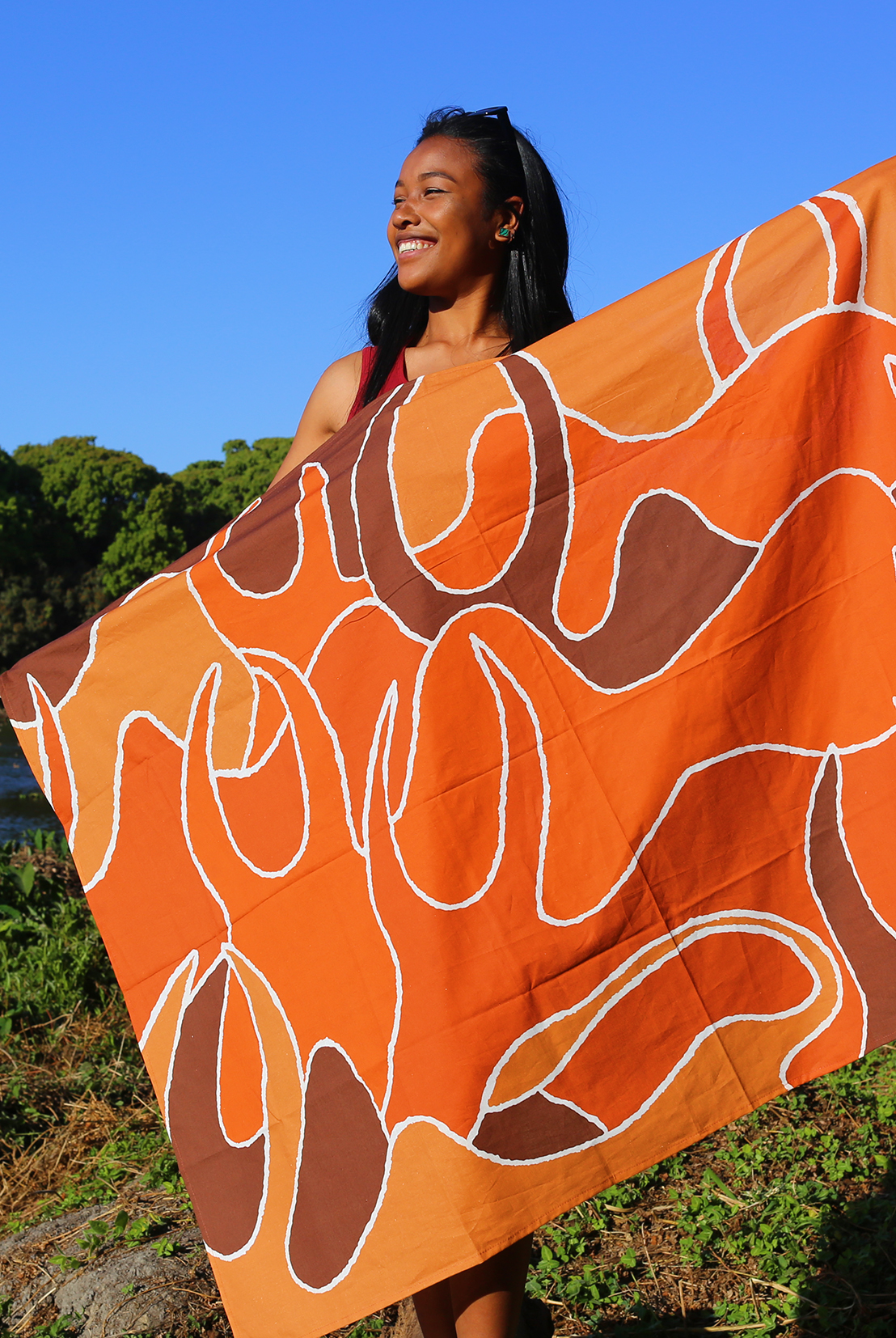 Paréo Zébu (marron)