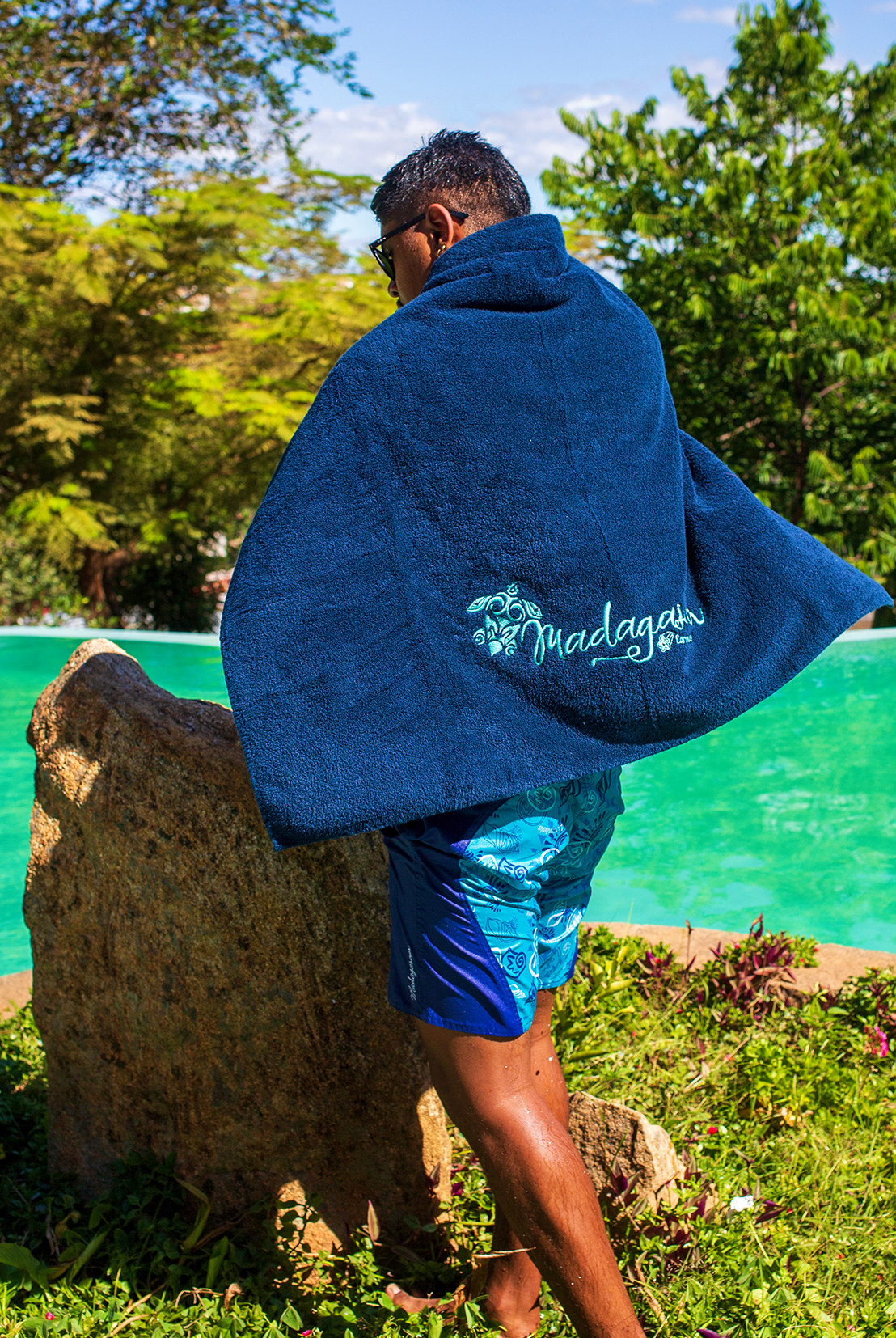 Drap de bain 'Madagascar'