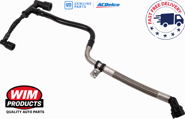 GM Genuine Parts 12673868 Positive Crankcase Ventilation (PCV) Tube, Black and Silver
