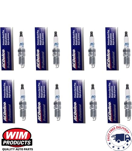 ACDelco Genuine 41-906 Double Platinum Spark Plug (Pack of 8)