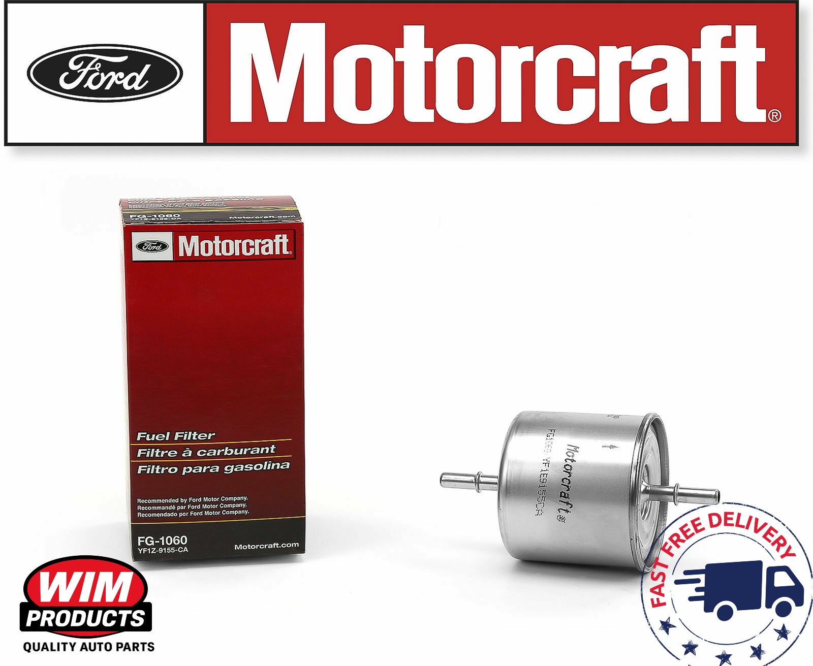 Motorcraft FG800A / FG1060 Fuel Filter