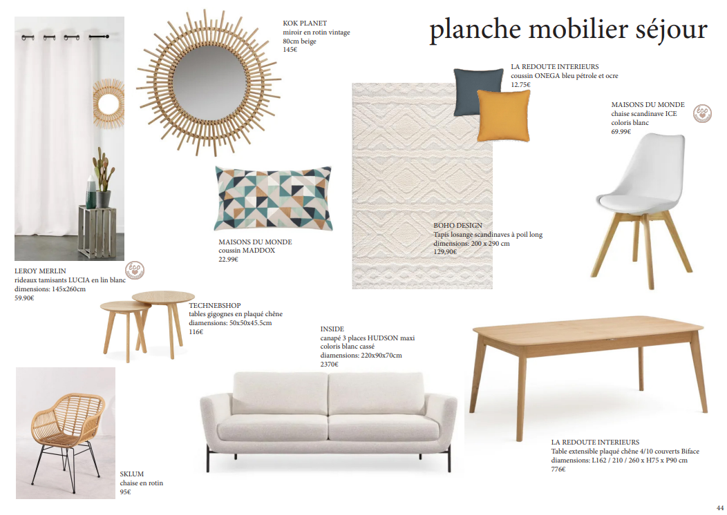 La planche mobilier